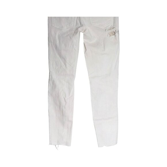 Women's - Free People Distressed Straight Leg Jeans, Size 24 - Picture 9 of 9